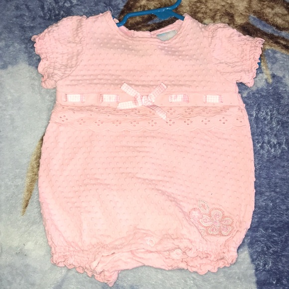 Fancy Pink Dresses 3-6 Months - Picture 5 of 7